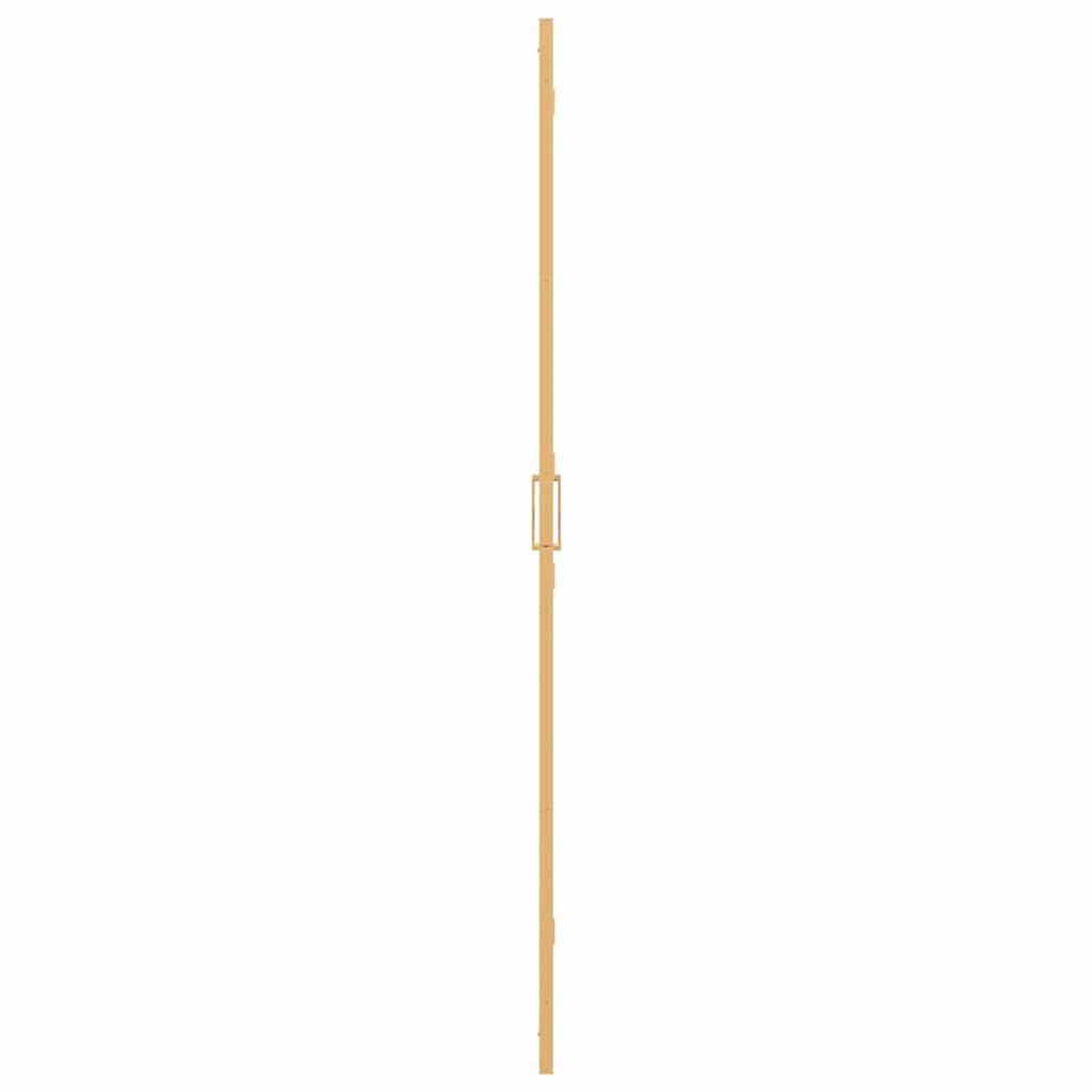 Walk-In Shower Wall Folding Gold 80 x 6.5 x 190 cm