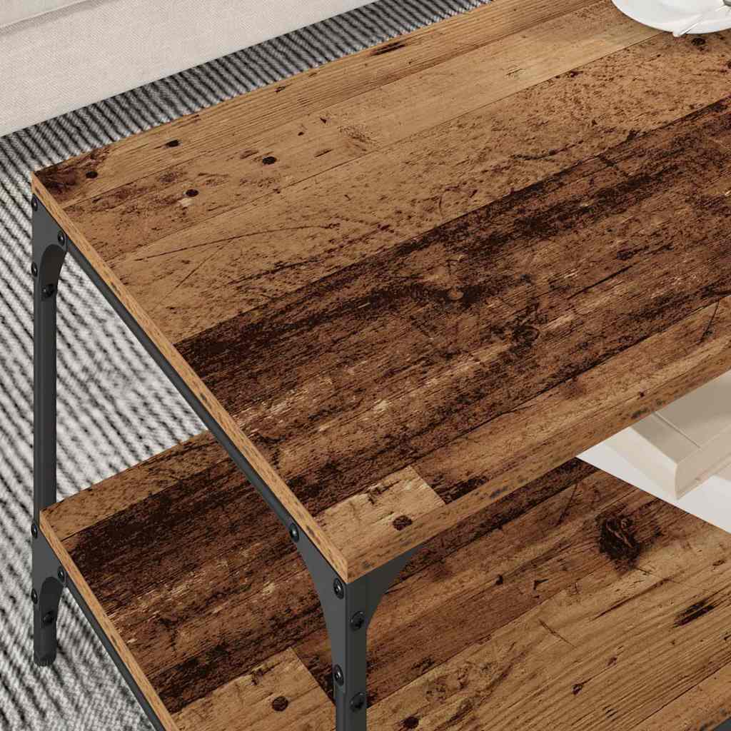 Coffee Table Old Wood 80 x 50 x 40 cm Engineered Wood