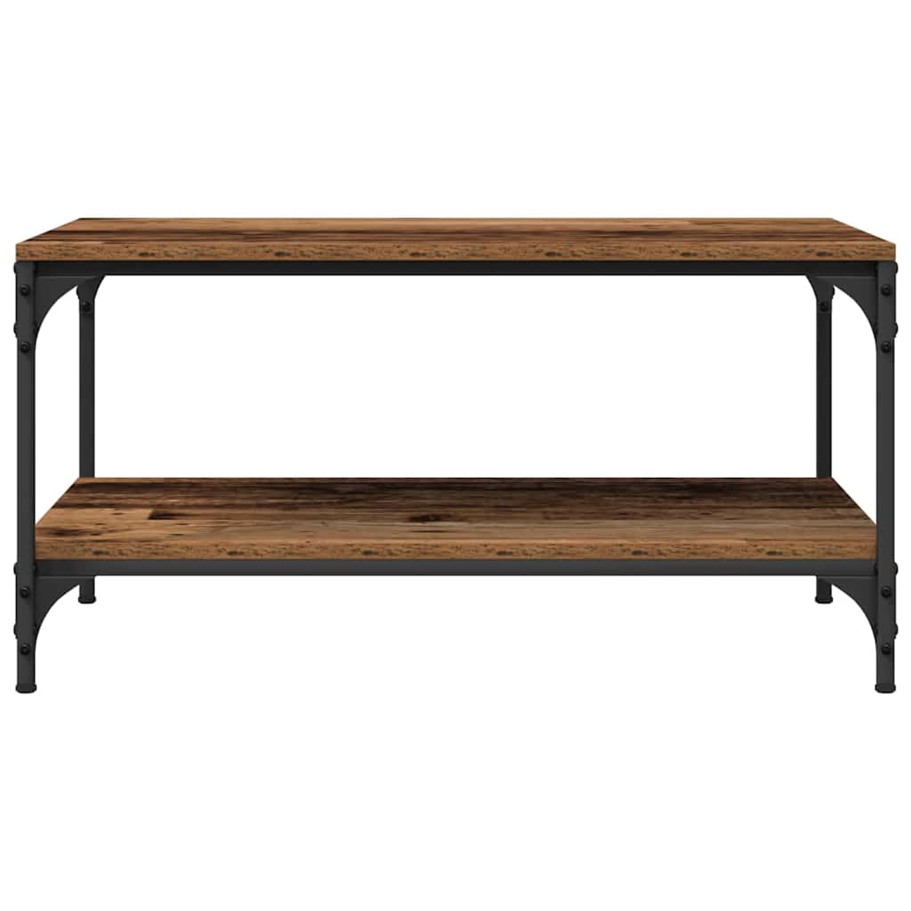 Coffee Table Old Wood 80 x 50 x 40 cm Engineered Wood