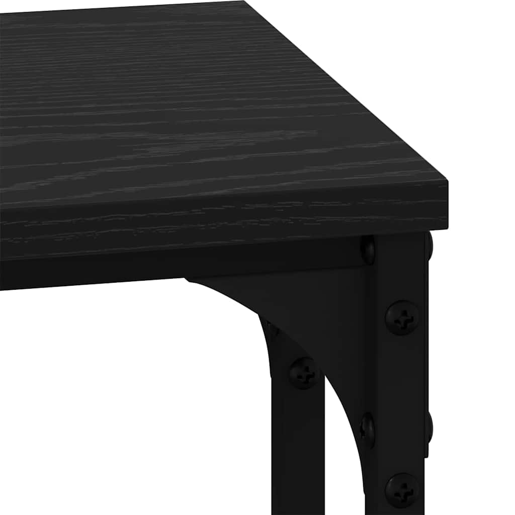 Nesting Coffee Table 3 pcs Black oak Engineered wood