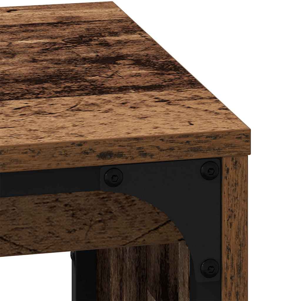 Coffee Table 3 pcs Old Wood Engineered wood