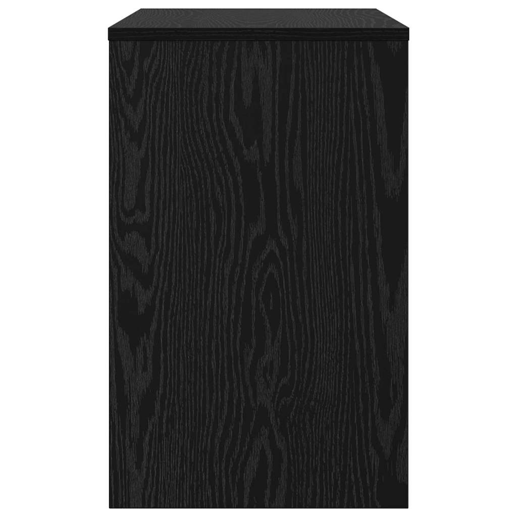 Coffee Table 3 pcs Black Oak Engineered wood