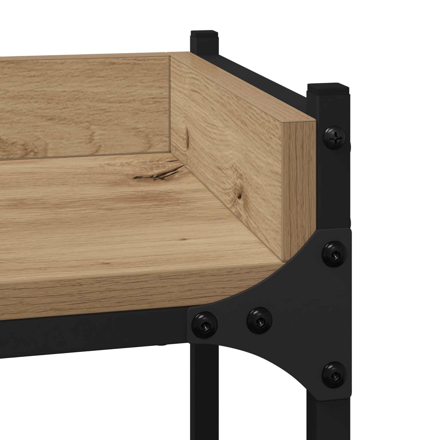 Washing Machine Shelf with Shelf Artisan Oak 67 x 25 x 163 cm