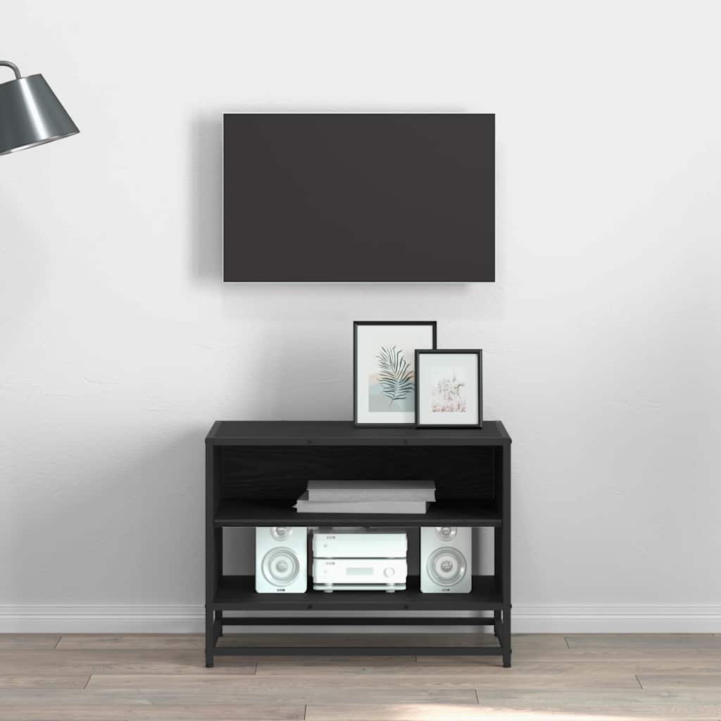 TV Units Black Oak 61 x 40 x 46 cm Engineered wood