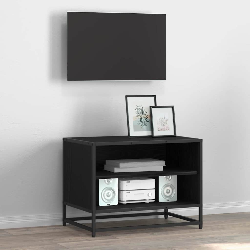 TV Units Black Oak 61 x 40 x 46 cm Engineered wood