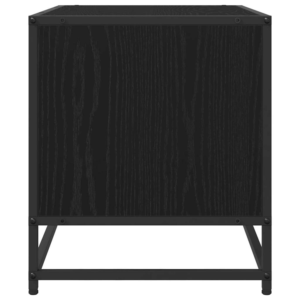TV Units 61 x 40 x 46 cm Black Oak Engineered wood