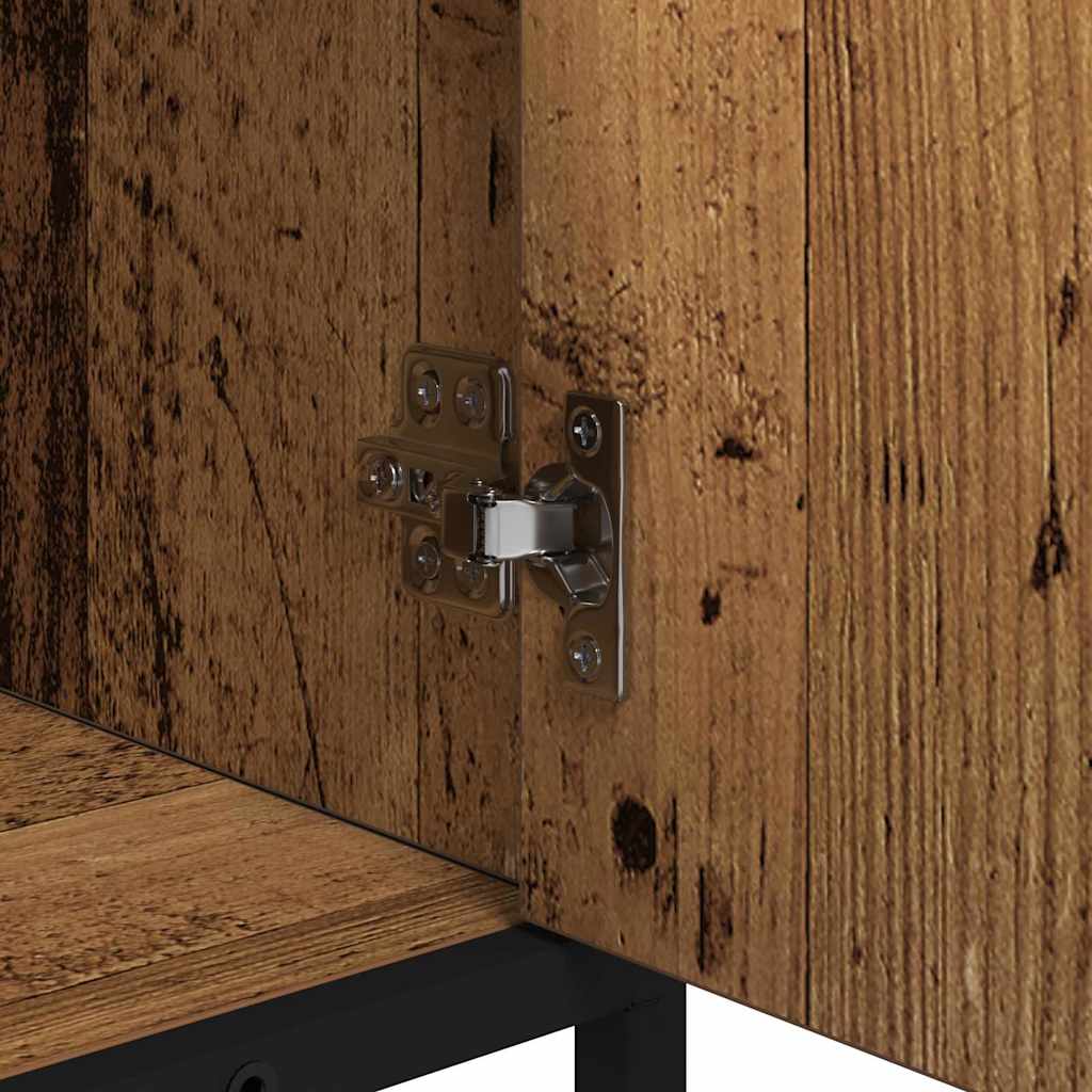 Bathroom Cabinet Old Wood 65 x 33 x 60 cm Engineered Wood