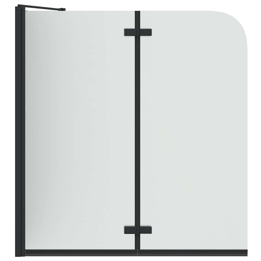 Shower Enclosure Manual Black 120 x 68 x 130 cm