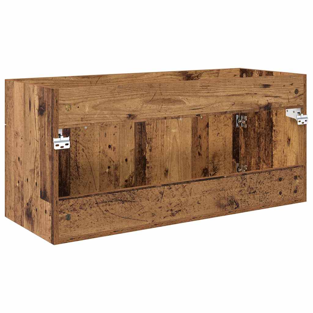 Sink cabinet with Storage with Door Old Wood Engineered Wood