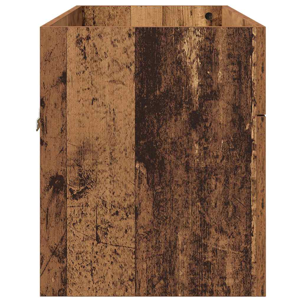 Sink cabinet with Storage with Door Old Wood Engineered Wood