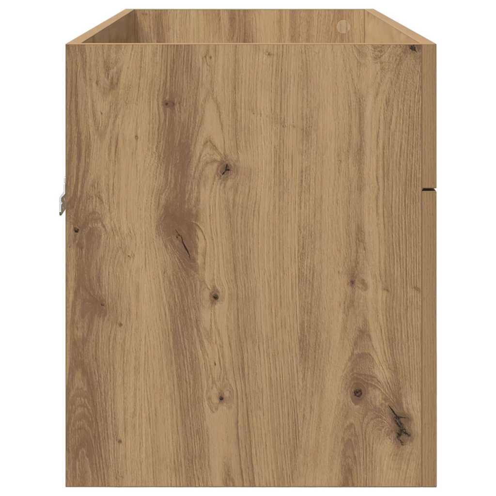 Sink cabinet with Storage with Door Artisan Oak Engineered Wood