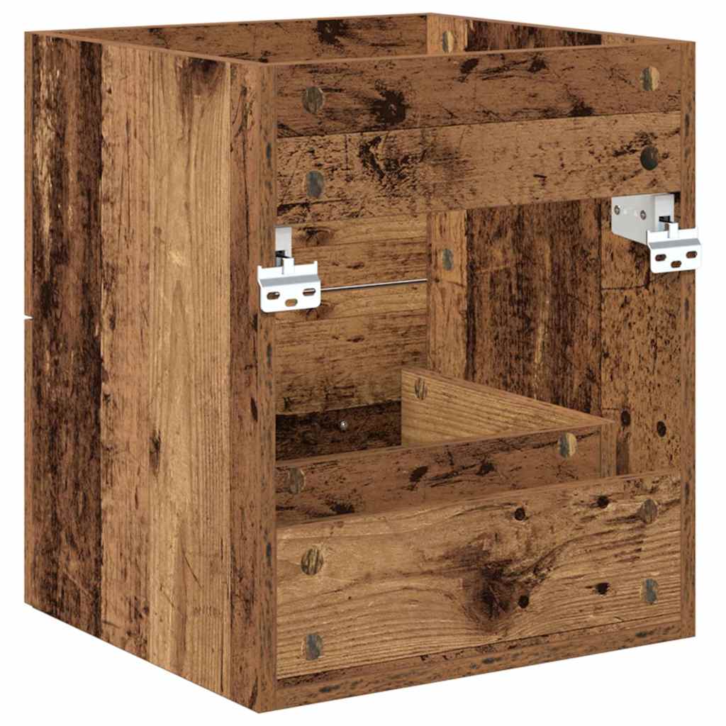 Sink cabinet Old Wood 38.5 x 41 x 48 cm Engineered Wood