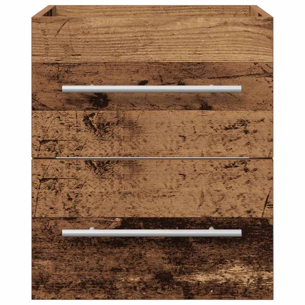Sink cabinet Old Wood 38.5 x 41 x 48 cm Engineered Wood