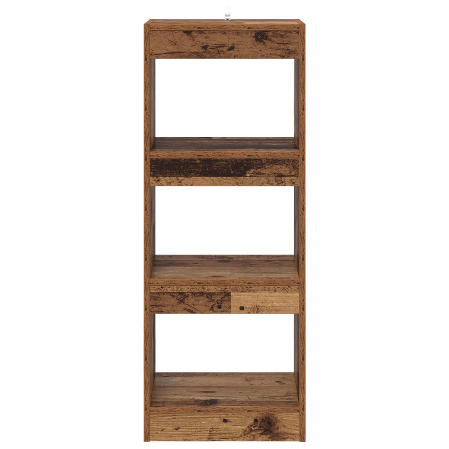 Book Cabinet 3-Tier 40 x 30 x 103 cm Engineered Wood Old wood