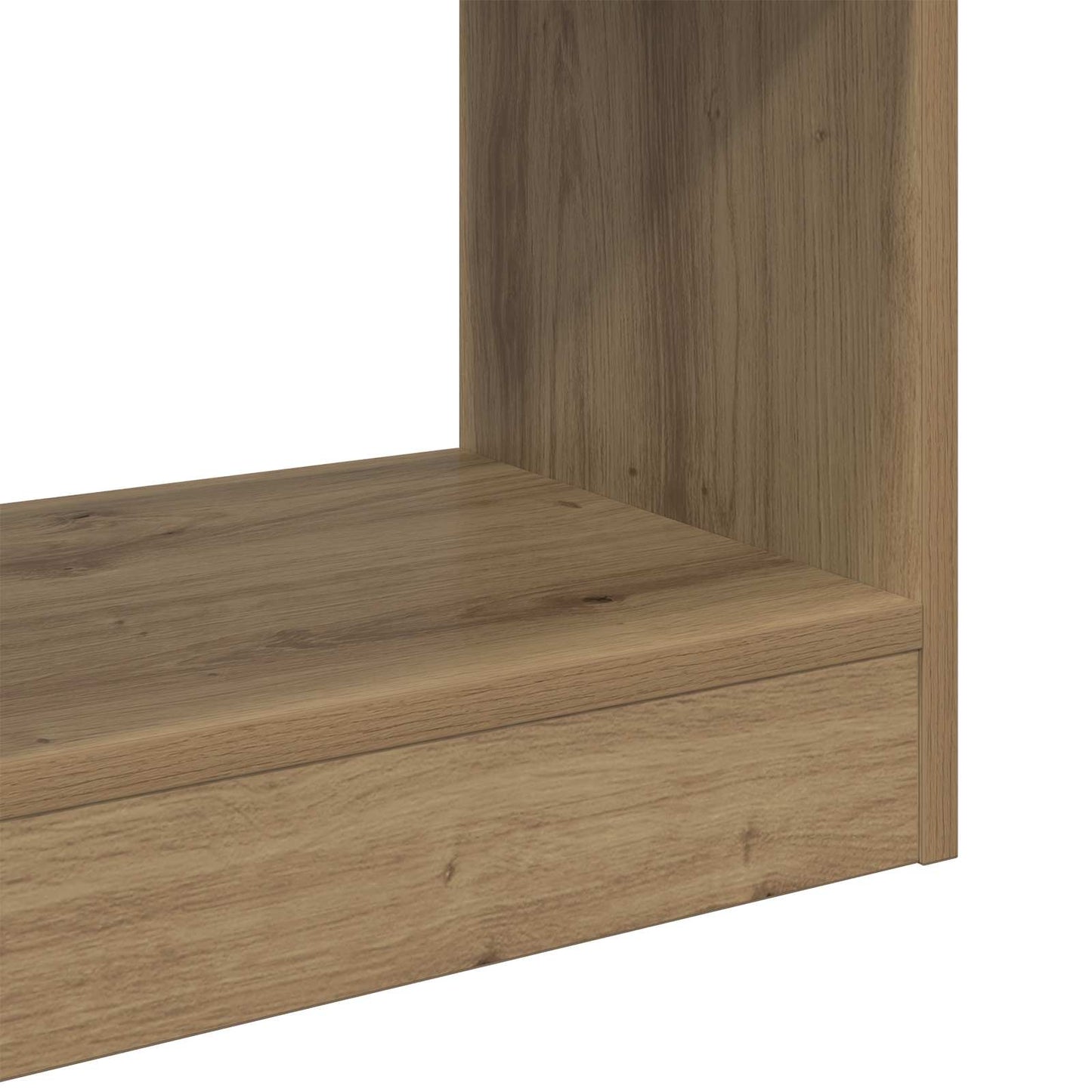 Book Cabinet 3-Tier 37 x 30 x 103 cm Engineered Wood