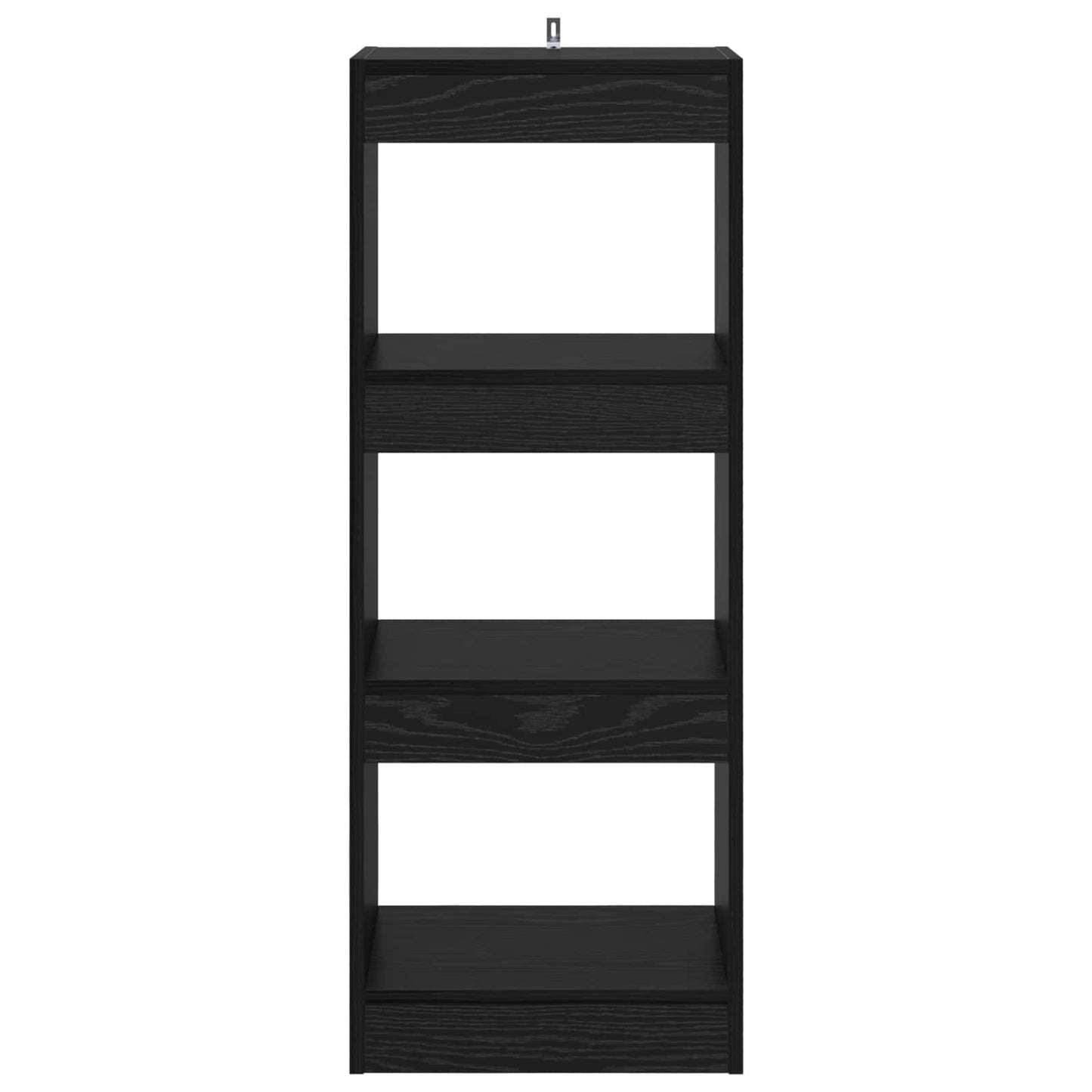 Book Cabinet Black oak 37 x 30 x 103 cm Engineered wood