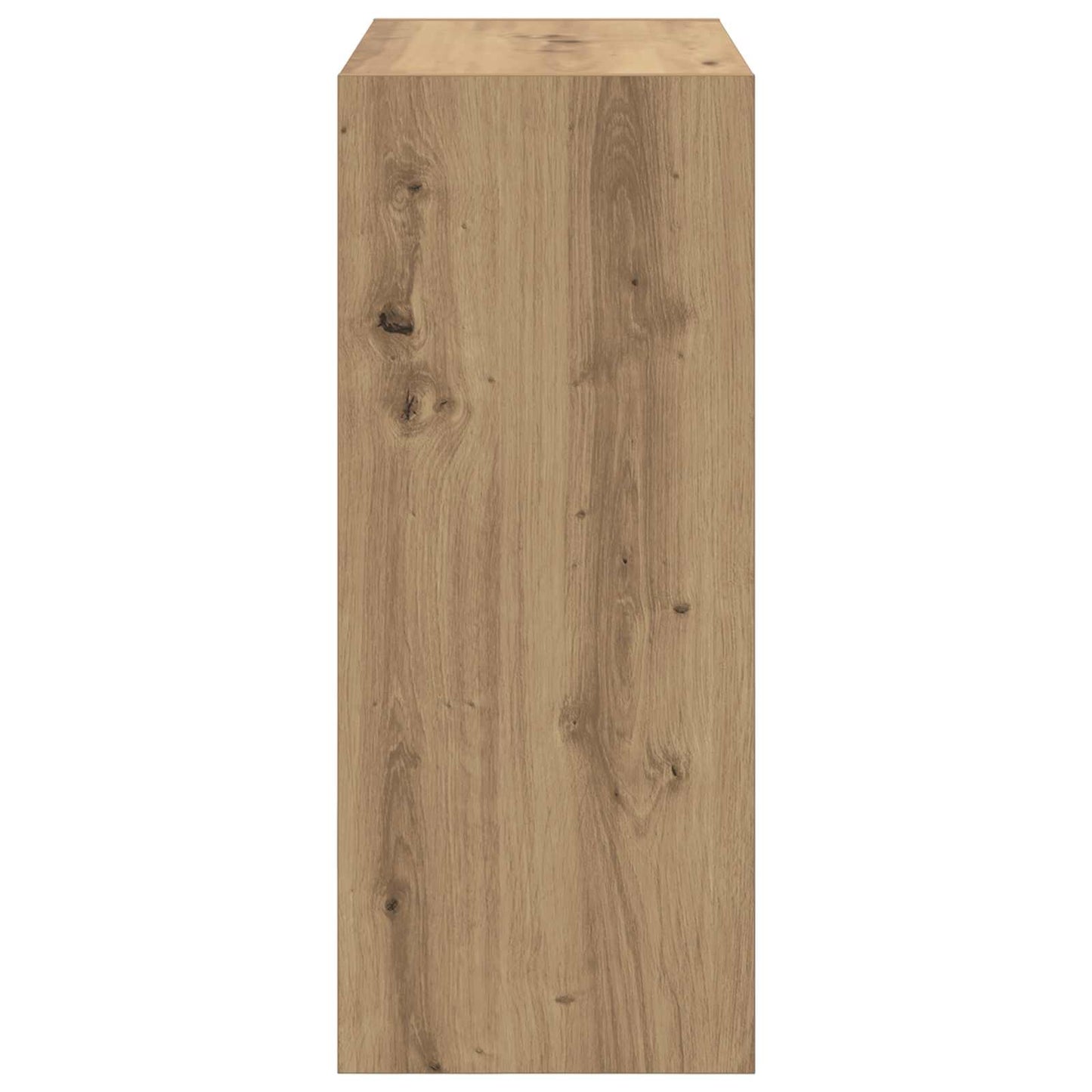 Book Cabinet 2-Tier 60 x 30 x 72 cm Engineered Wood Artisan Oak