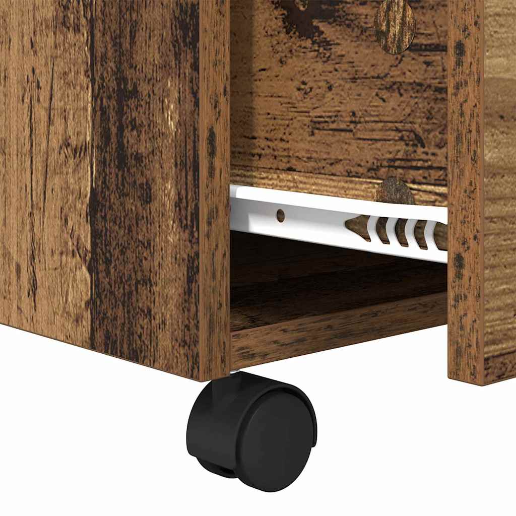Coffee Table Old Wood 55 x 55 x 45cm Engineered Wood