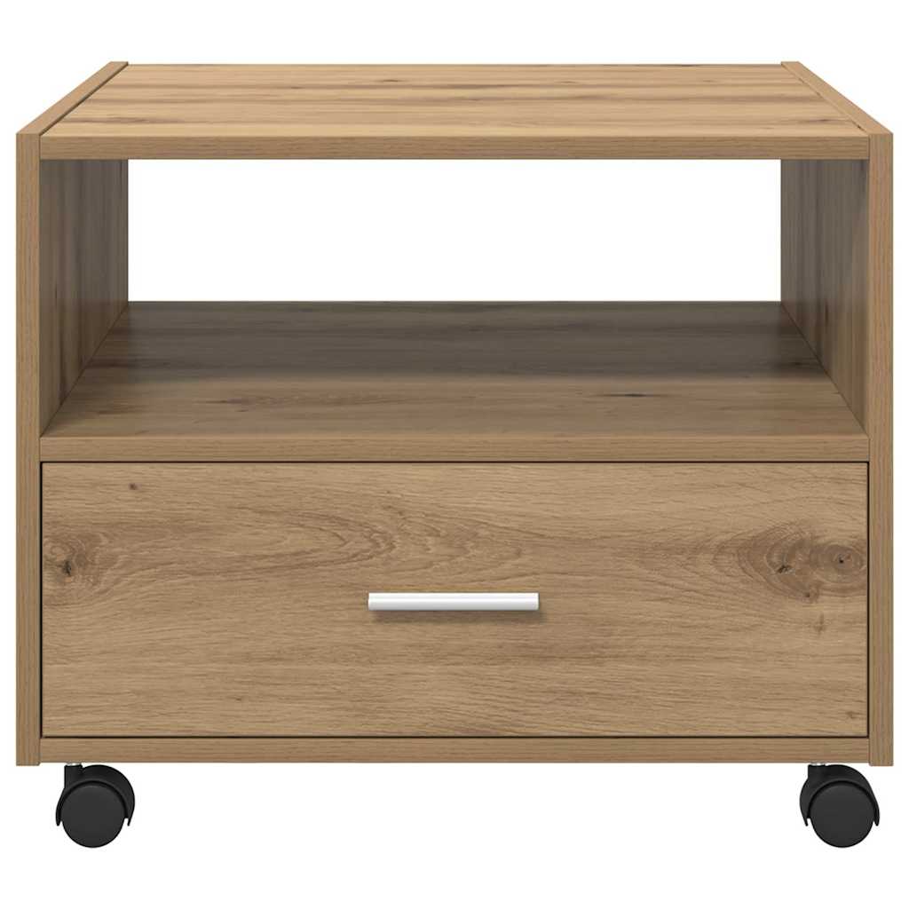 Coffee Table Artisan Oak 55 x 55 x 45cm Engineered Wood
