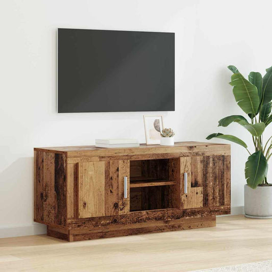 TV Cabinet 102 x 35 x 45 cm Old Wood Engineered Wood