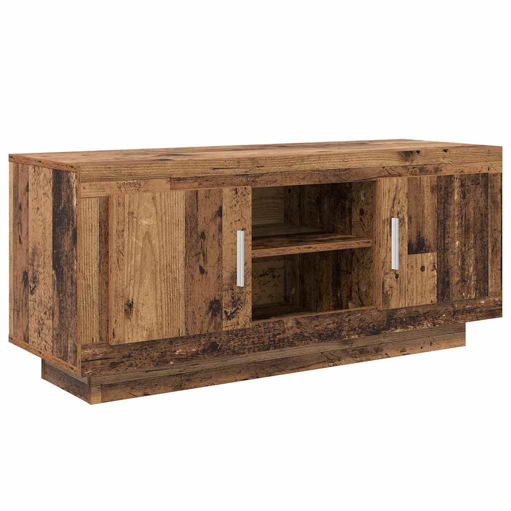 TV Cabinet Old Wood 102 x 35 x 45 cm Engineered Wood