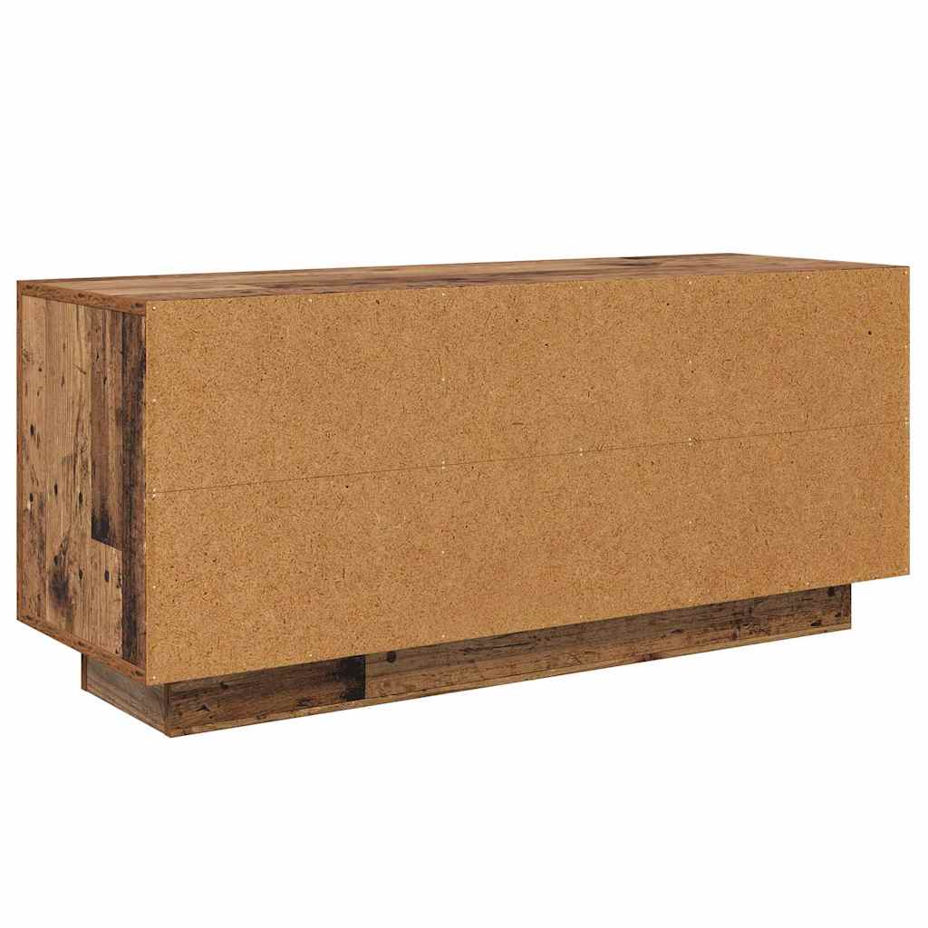 TV Cabinet Old Wood 102 x 35 x 45 cm Engineered Wood