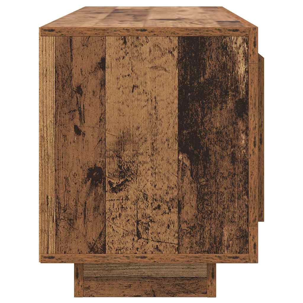TV Cabinet Old Wood 102 x 35 x 45 cm Engineered Wood