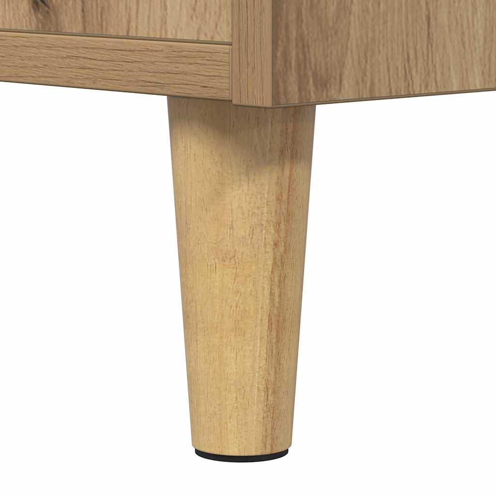Bedside Cabinet with Drawer 2 pcs Artisan Oak 40 x 35 x 47 cm