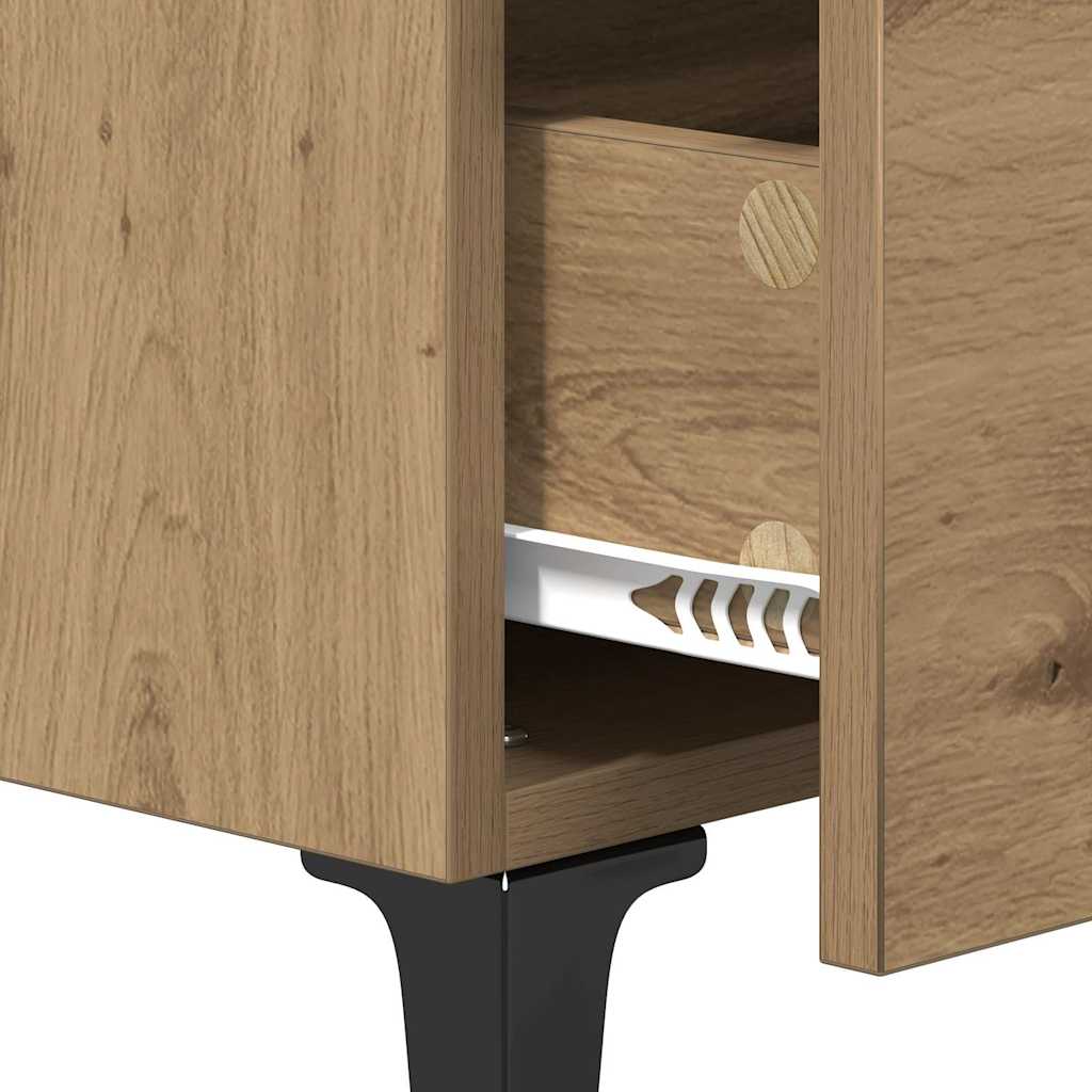 Bedside Cabinet Artisan Oak 40 x 35 x 47.5 cm Engineered Wood
