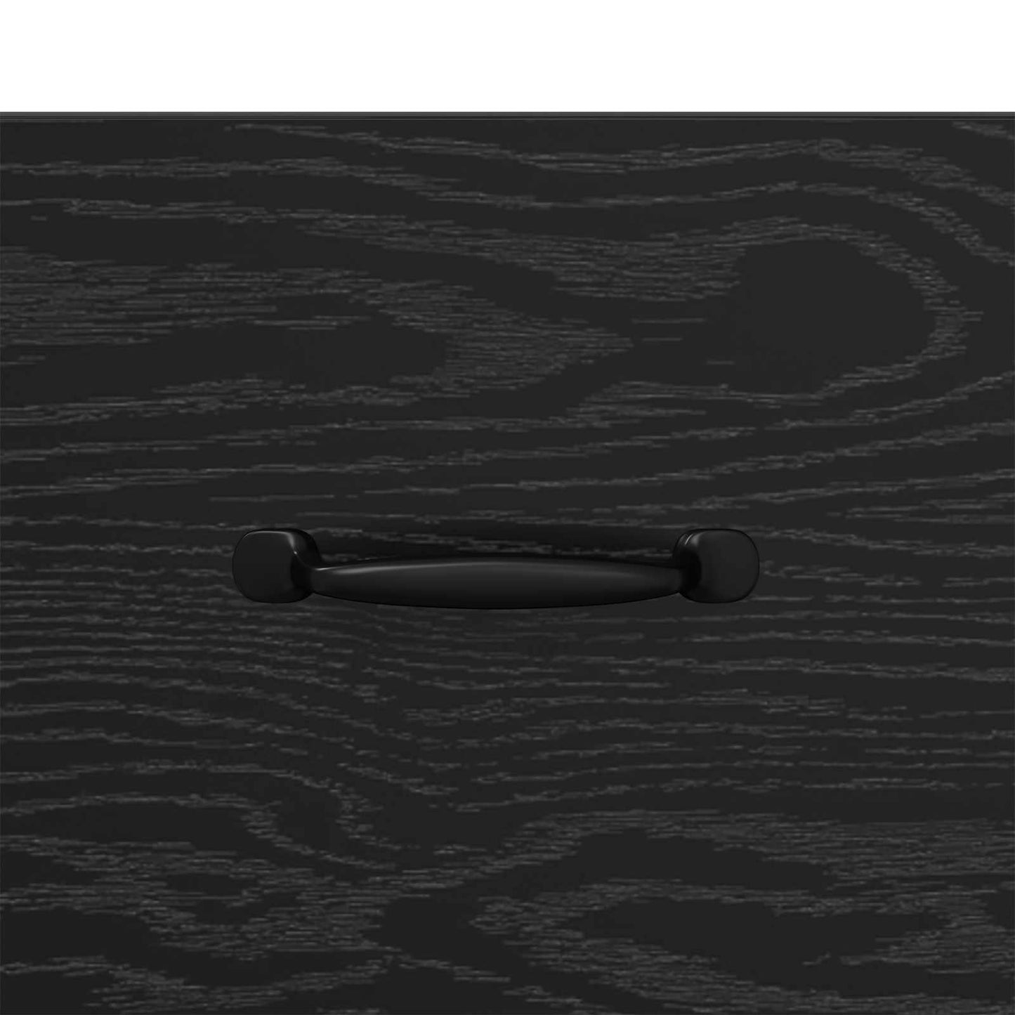 Bedside Cabinet Black Oak 40 x 40.5 x 66 cm Engineered Wood