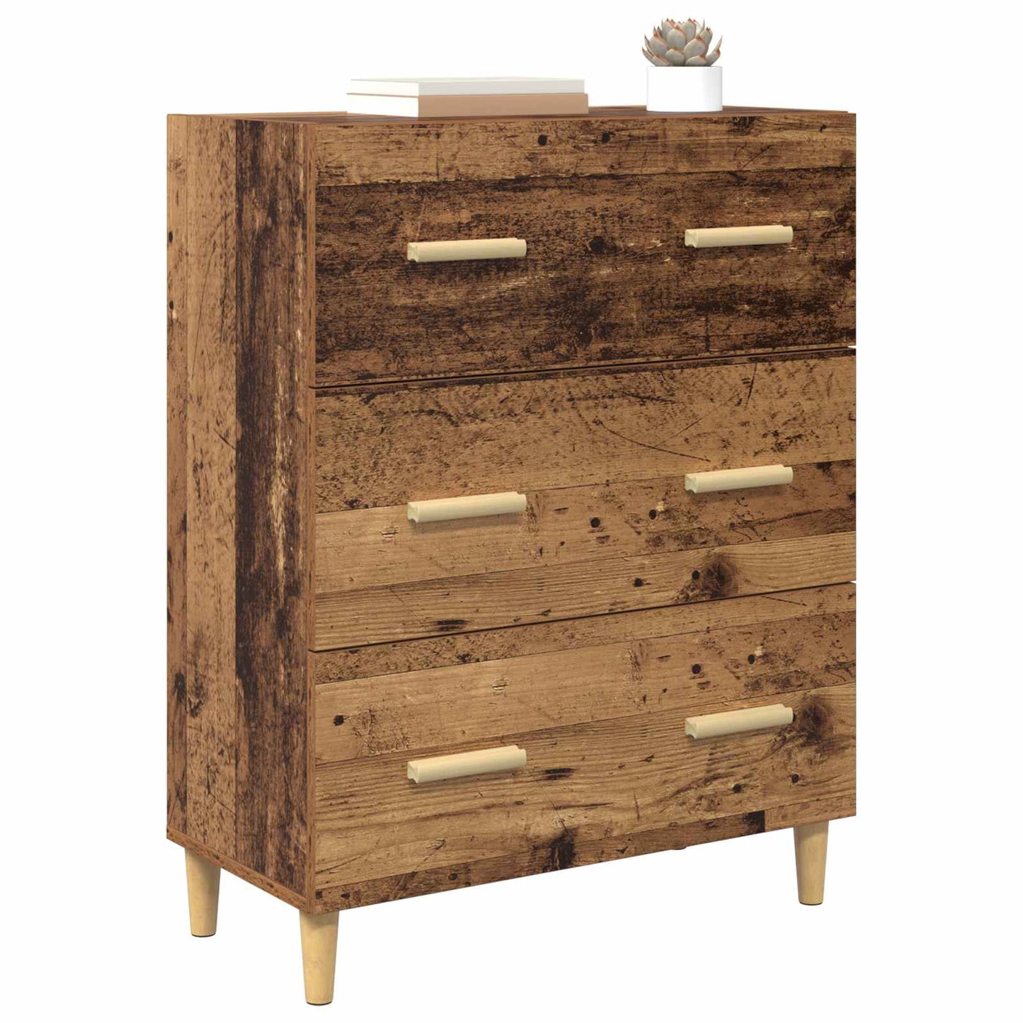 Sideboard Old Wood 69.5 x 34 x 90 cm Engineered Wood