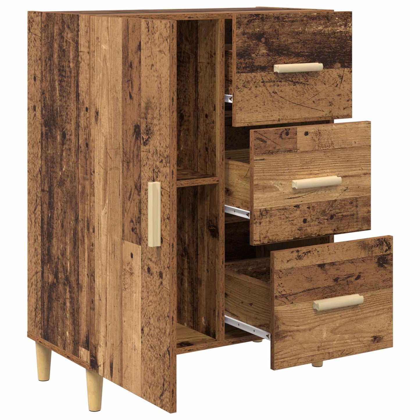 Sideboard Old wood 34 x 69.5 x 90 cm Engineered wood
