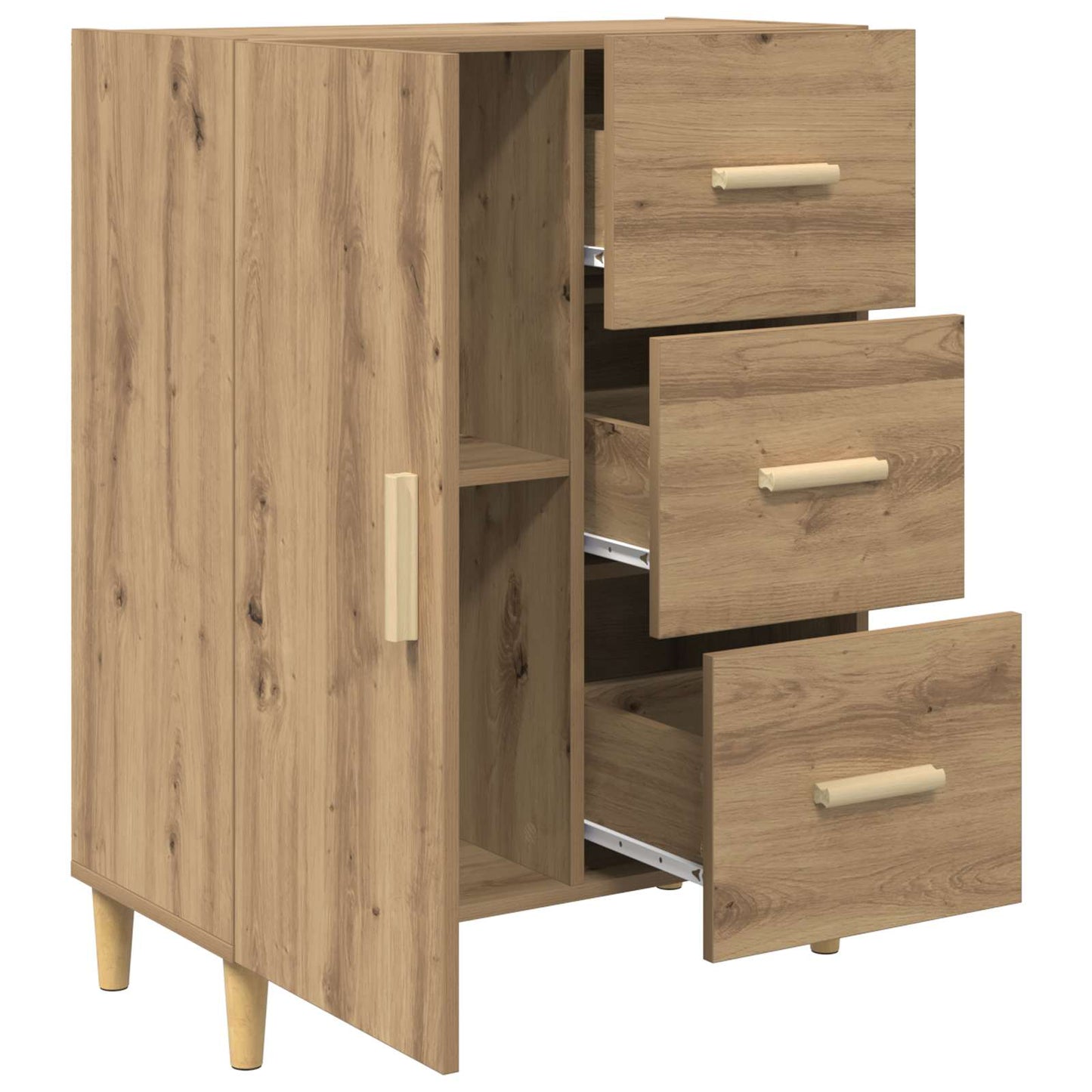 Sideboard Artisan Oak 34 x 69.5 x 90 cm Engineered wood