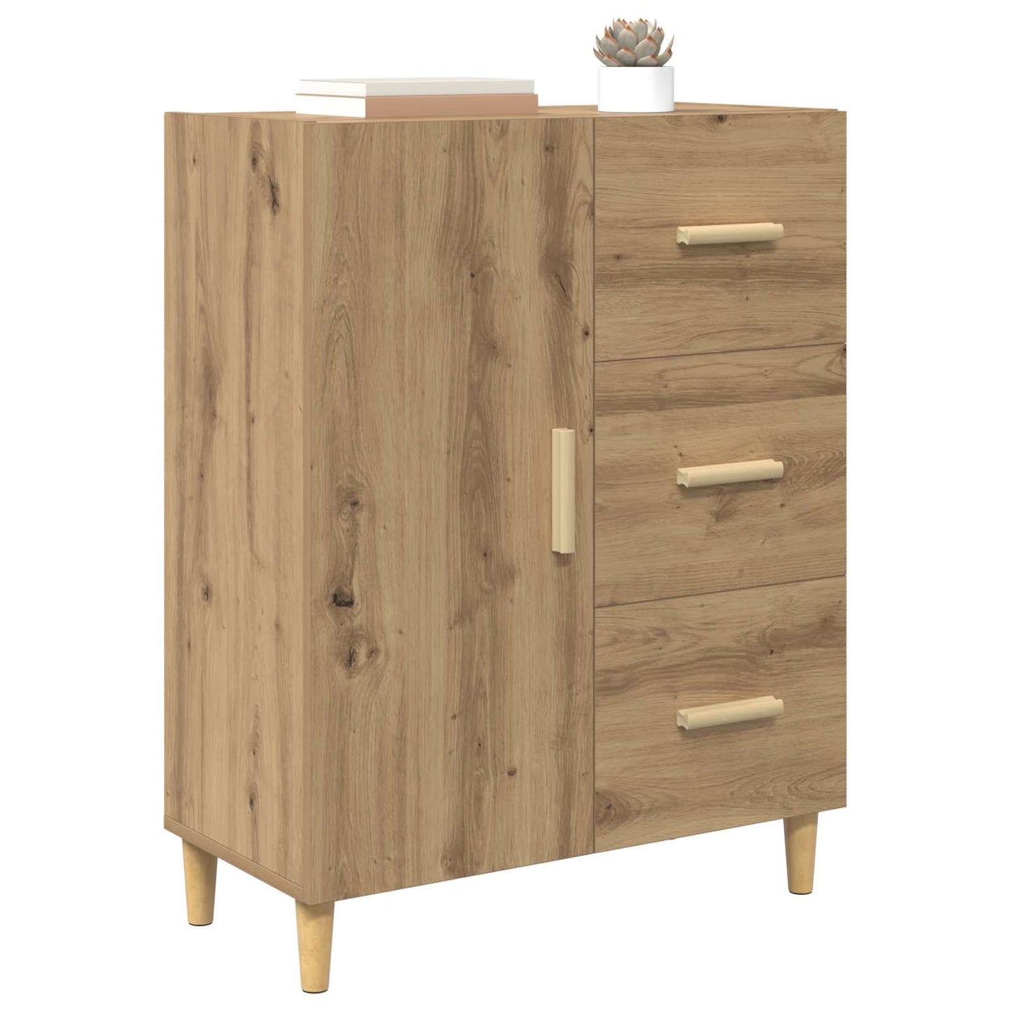 Sideboard Artisan Oak 34 x 69.5 x 90 cm Engineered wood