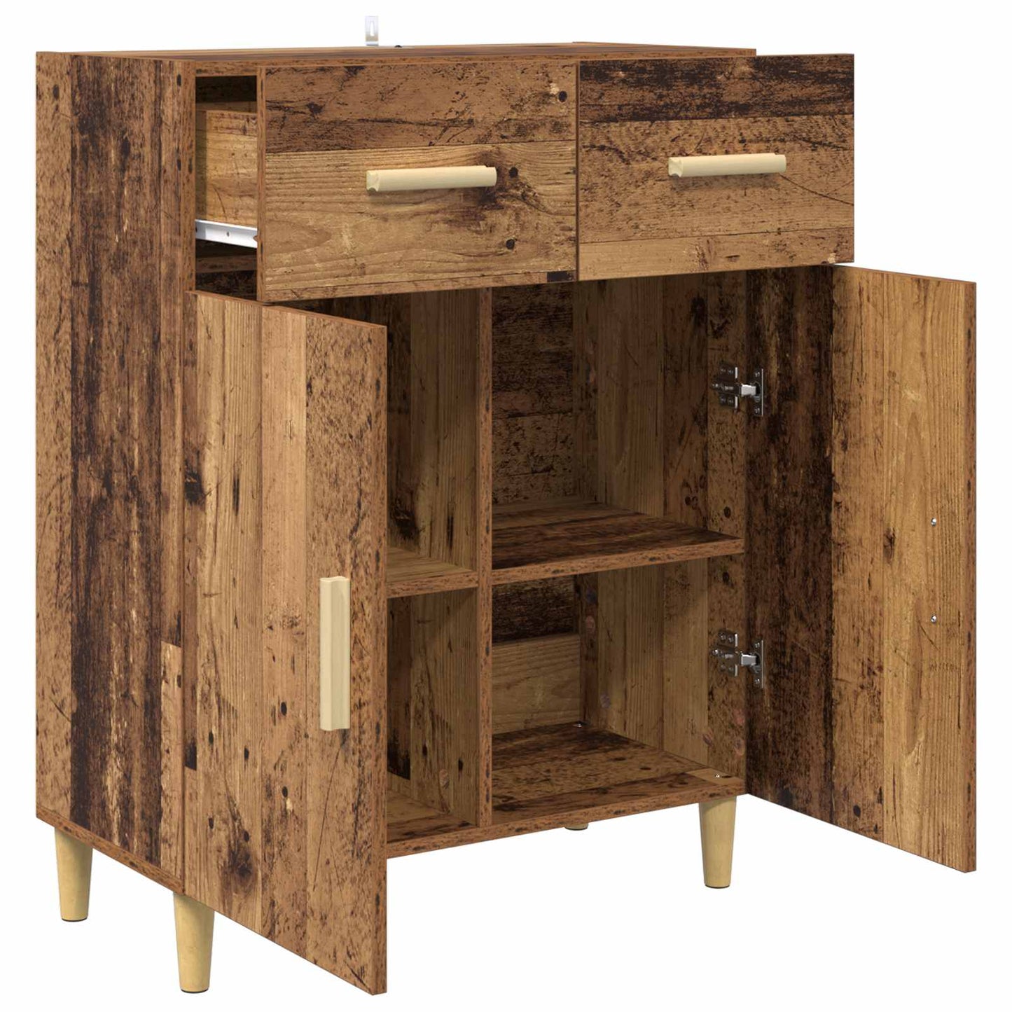 Sideboard Old wood 34 x 69.5 x 89 cm Engineered wood