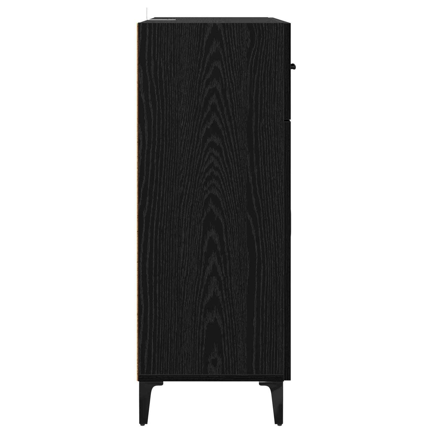 Sideboard Black Oak 69.5 x 34 x 90 cm Engineered Wood