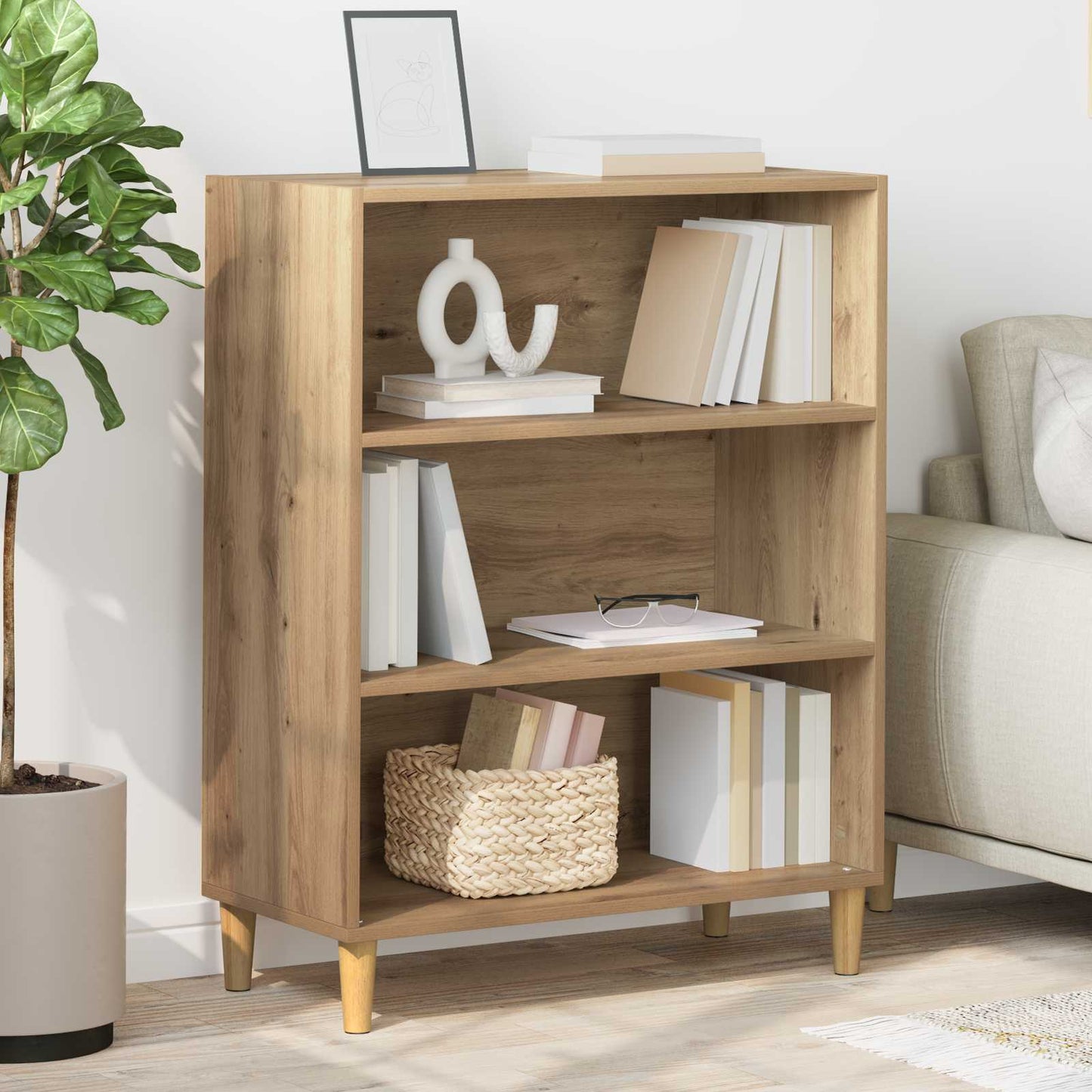 Sideboard Artisan Oak 69.5 x 32.5 x 90 cm Engineered Wood
