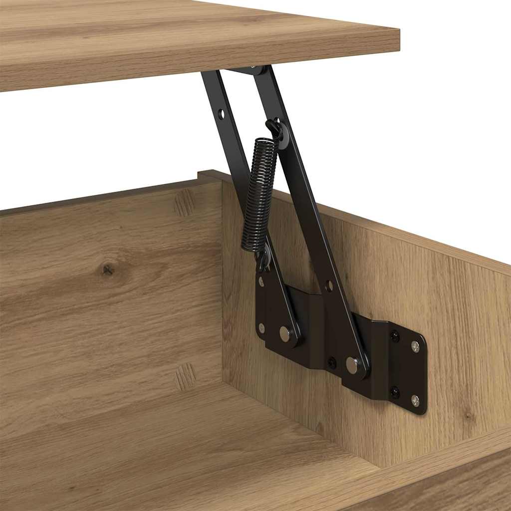 Coffee Table Artisan Oak 80 x 50.5 x 41.5 cm Engineered Wood