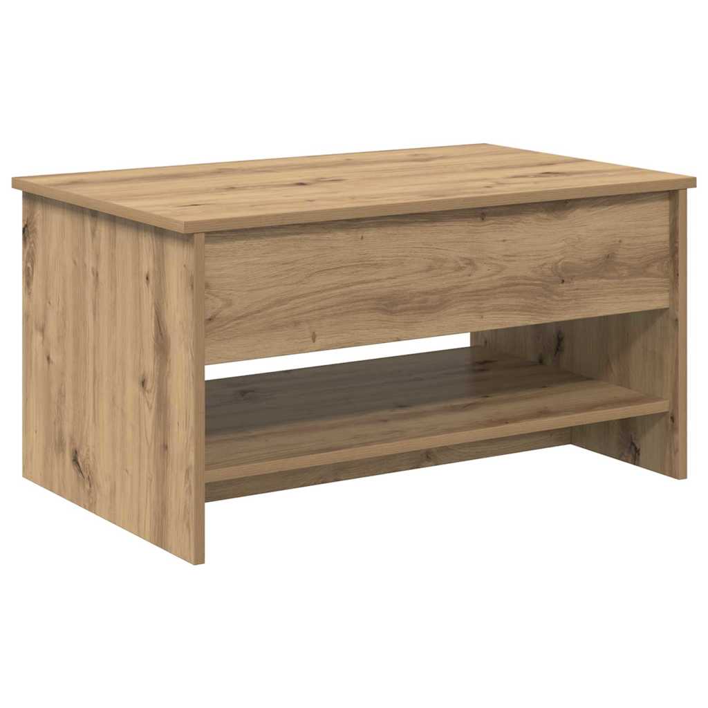 Coffee Table Artisan Oak 80 x 50.5 x 41.5 cm Engineered Wood