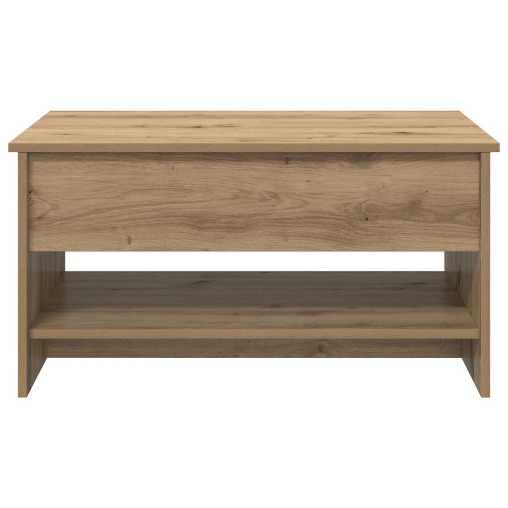 Coffee Table Artisan Oak 80 x 50.5 x 41.5 cm Engineered Wood