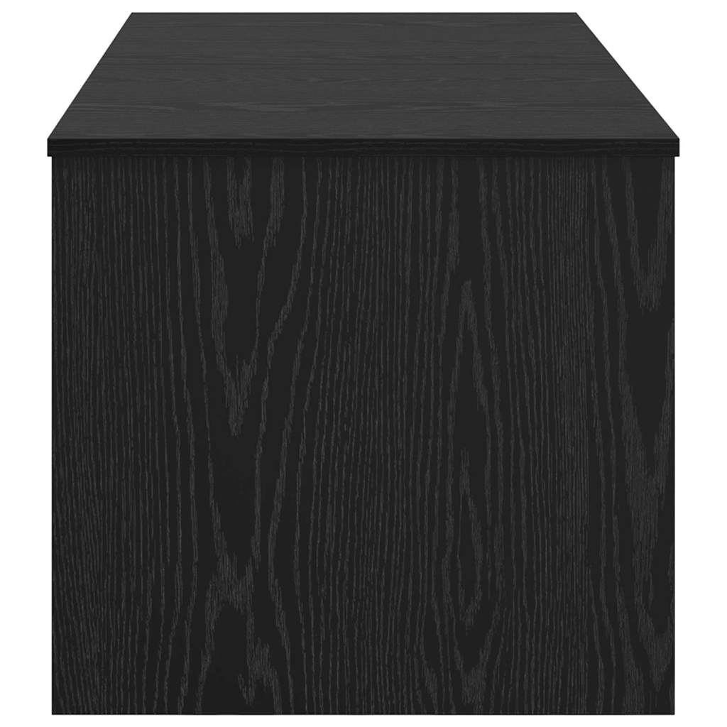 Coffee Table Black Oak 102 x 50.5 x 46.5 cm Engineered Wood