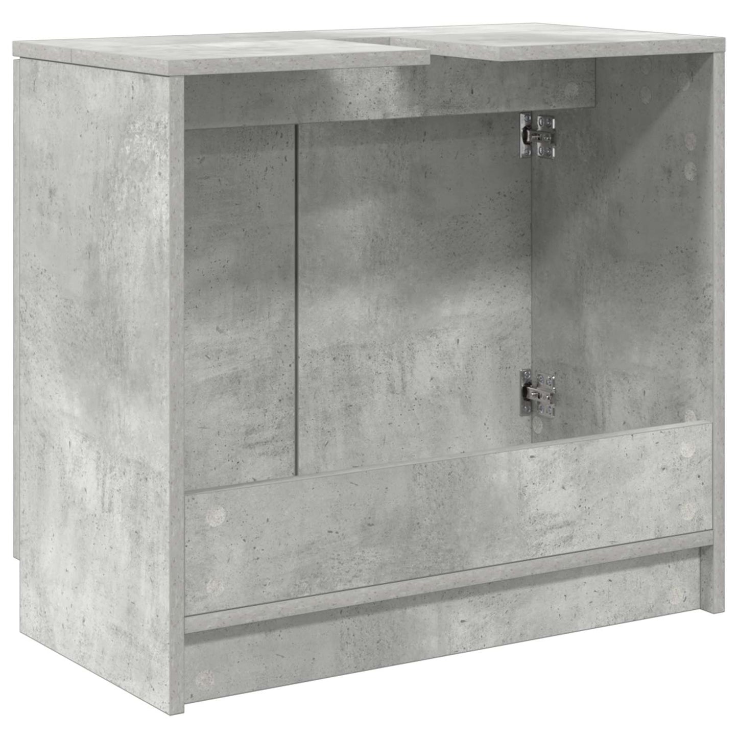 Bathroom Cabinet Concrete Grey 64.5 x 33.5 x 59 cm