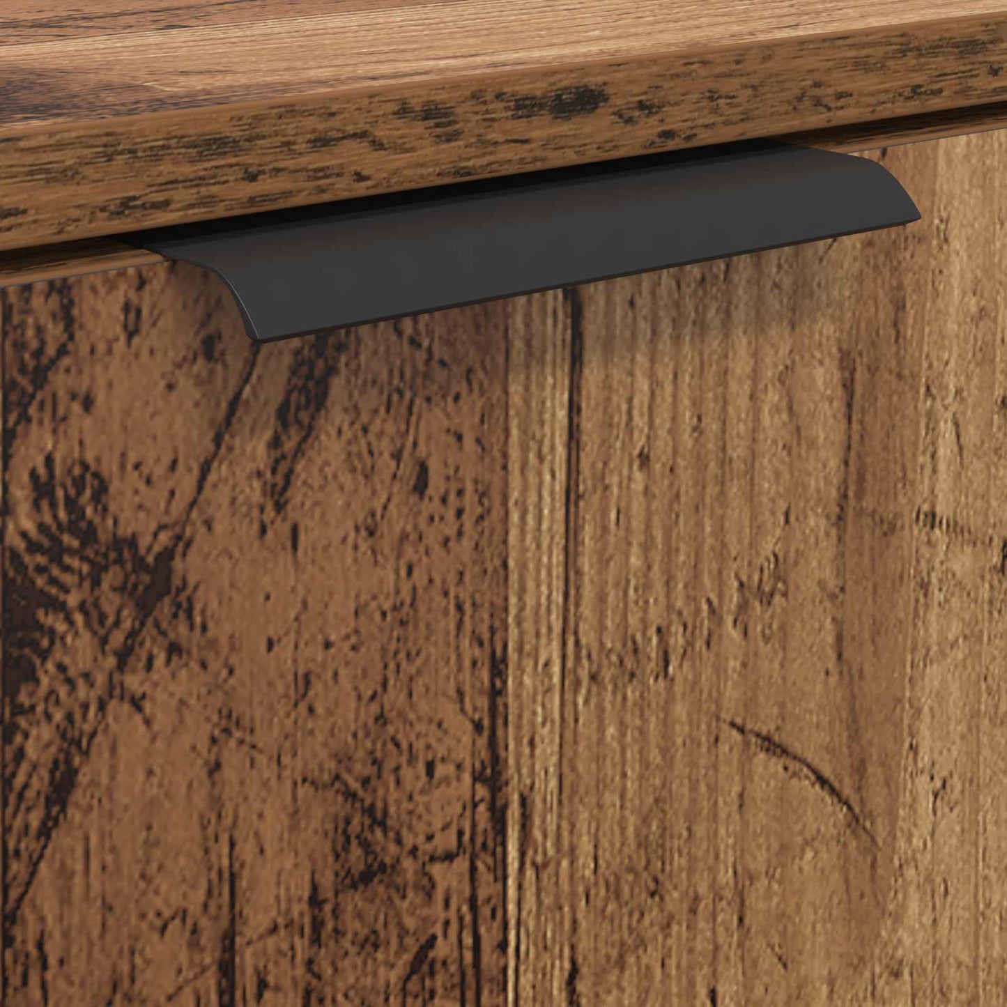 Bathroom Cabinet Old Wood 64.5 x 33.5 x 59 cm Engineered Wood