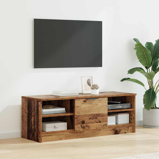 TV Cabinet 102 x 35 x 36.5 cm Old Wood Engineered Wood