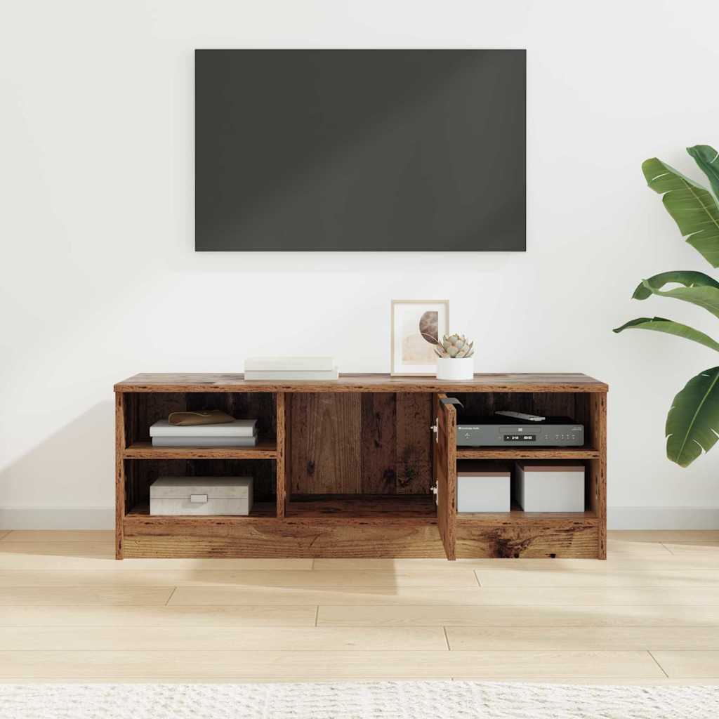TV Cabinet Old Wood 102 x 35 x 36.5 cm Engineered Wood