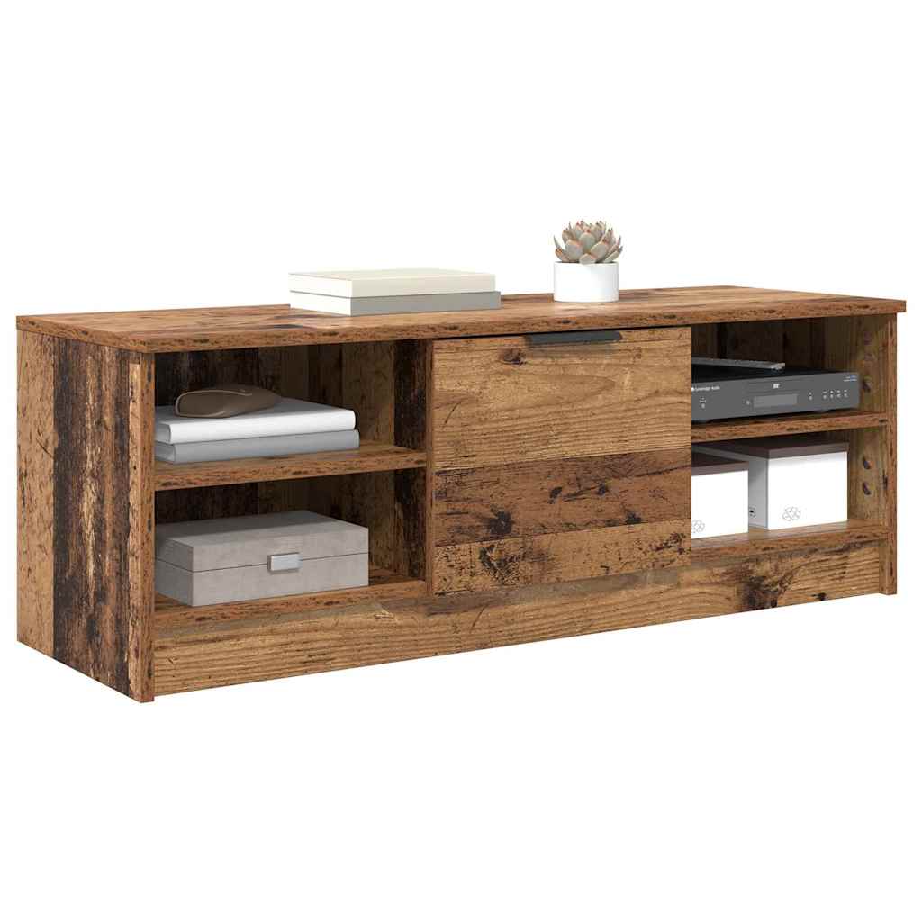 TV Cabinet Old Wood 102 x 35 x 36.5 cm Engineered Wood
