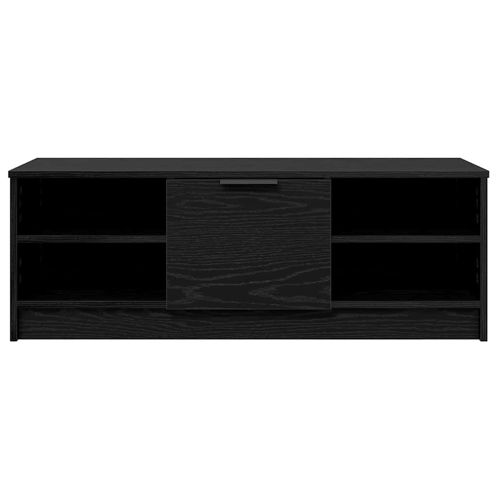 TV Cabinet Black Oak 102 x 35 x 36.5 cm Engineered Wood