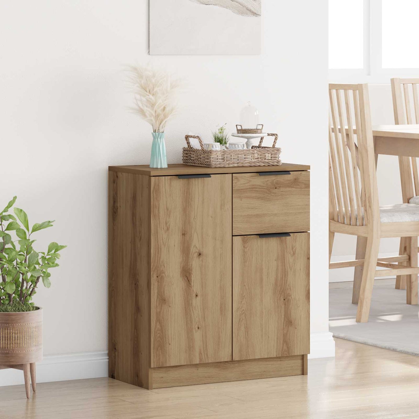 Sideboard Artisan Oak 60 x 30 x 70 cm Engineered Wood