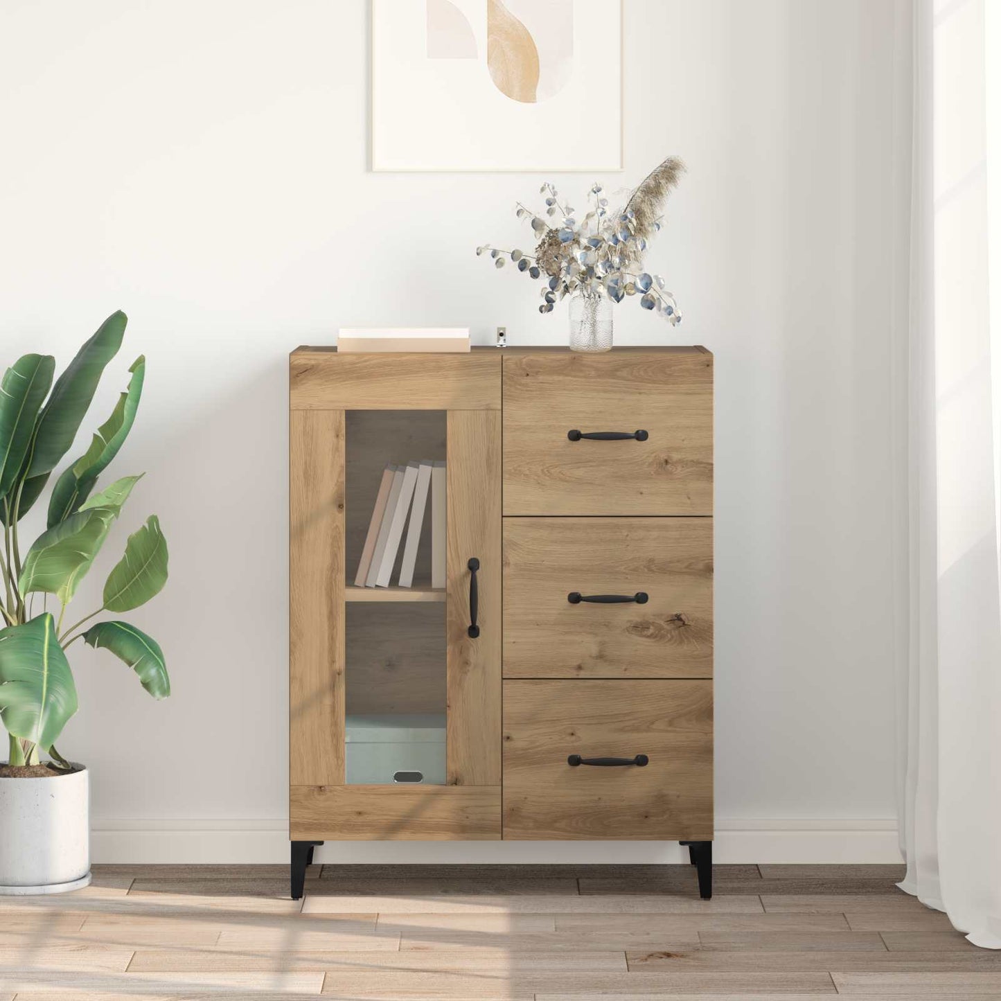 Sideboard Artisan Oak 69.5 x 34 x 90 cm