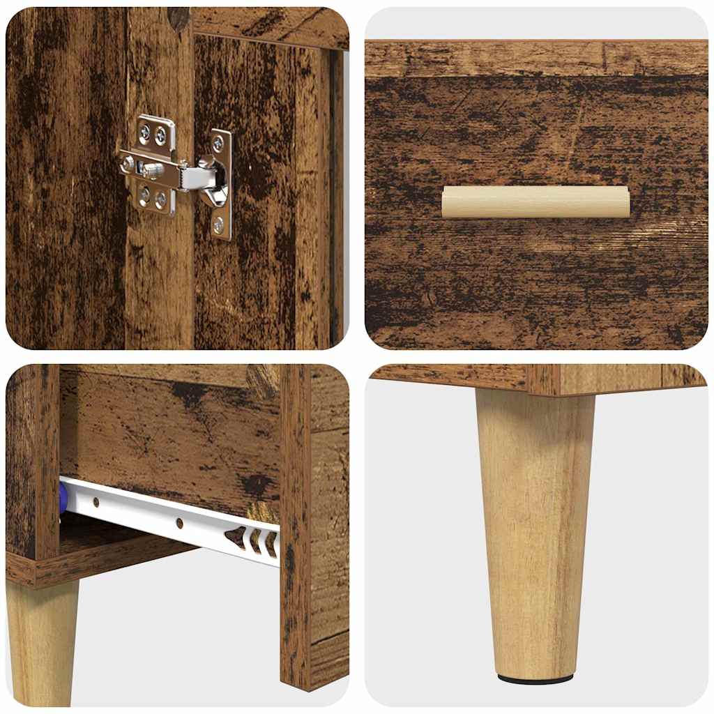 Highboard Old Wood 70 x 31 x 115 cm Engineered Wood